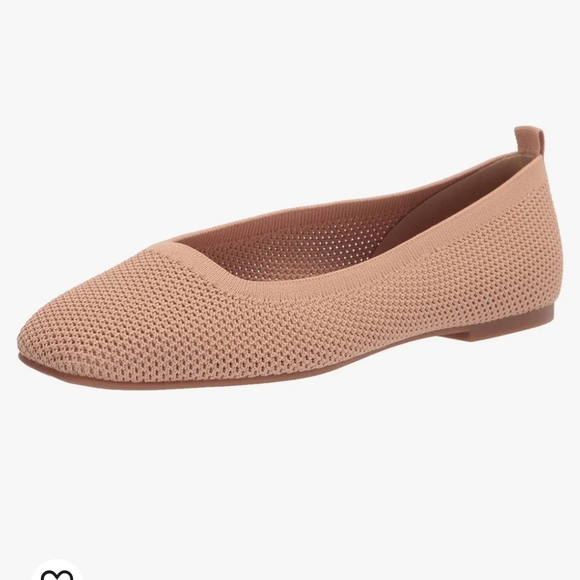 NWOT Lucky Brand Daneric Ballet Flat - Dusty Sand Mauve Pink Size 6.5 - Picture 2 of 11